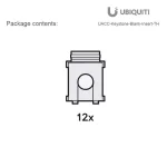 Ubiquiti Uacc-keystone-blank-insert-th Keystone Blank Insert Pass-through 12-pack UACC-Keystone-Blank-Insert-TH - Image 6