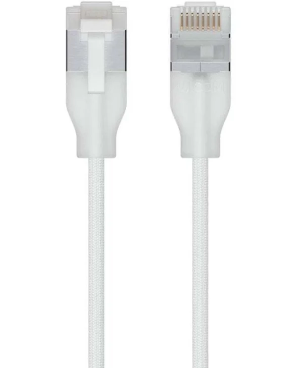 Ubiquiti U/UTP Cat.6a Καλώδιο Δικτύου Ethernet 12m Λευκό 1τμχ UACC-Cable-Patch-EL-C6A-12M-W