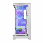 Modecom Volcano Stellar ARGB 8F Gaming Midi Tower Κουτί Υπολογιστή με Πλαϊνό Παράθυρο Λευκό AT-STELLAR-8F-ARGB-20 - Image 2