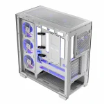 Modecom Volcano Stellar ARGB 8F Gaming Midi Tower Κουτί Υπολογιστή με Πλαϊνό Παράθυρο Λευκό AT-STELLAR-8F-ARGB-20 - Image 3