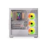 Krux Exo Gaming Midi Tower Κουτί Υπολογιστή με Πλαϊνό Παράθυρο και ARGB Φωτισμό Λευκό KRXD009 - Image 6