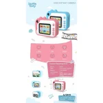 Kiddoboo FotoFun Παιδική Φωτογραφική Μηχανή 2MP με Θερμική Εκτύπωση Ροζ KBP80-PNK - Image 2