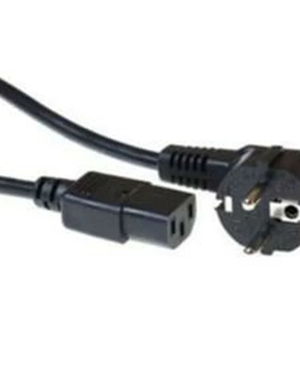 Zebra Schuko - IEC C13 Cable 1.8m Μαύρο 50-16000-220R