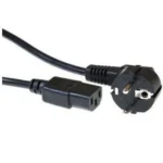 Zebra Schuko - IEC C13 Cable 1.8m Μαύρο 50-16000-220R - Image 2