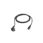Zebra Schuko - IEC C13 Cable 1.8m Μαύρο 50-16000-220R - Image 4