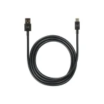 Mobilis USB 2.0 Cable USB-C male - USB-A Μαύρο 1m 020013