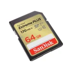 Sandisk Extreme Plus SDXC 64GB Class 10 U3 V30 UHS-I SDSDXW2-064G-GNCIN - Image 2