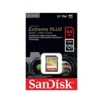 Sandisk Extreme Plus SDXC 64GB Class 10 U3 V30 UHS-I SDSDXW2-064G-GNCIN - Image 3