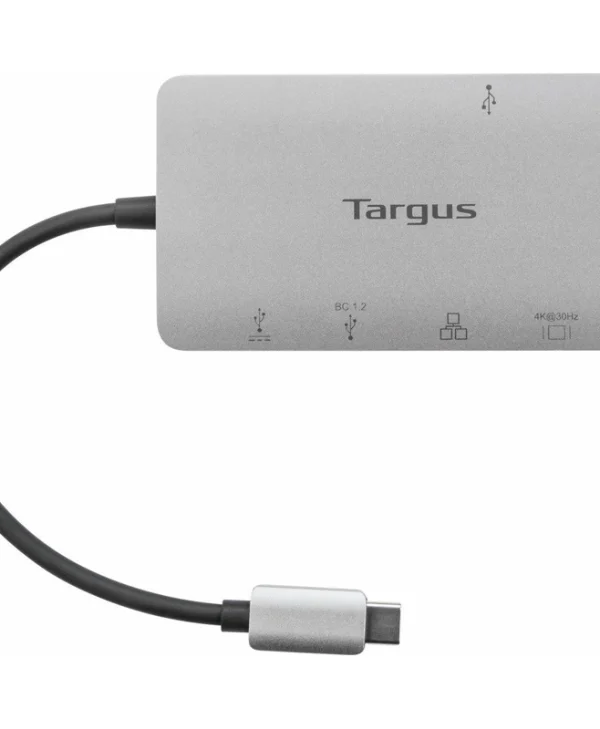 Targus USB-C Docking Station με HDMI 4K PD Ethernet Ασημί (DOCK419EUZ)