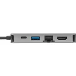 Targus USB-C Docking Station με HDMI 4K PD Ethernet Ασημί (DOCK419EUZ) - Image 4