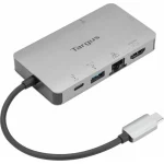 Targus USB-C Docking Station με HDMI 4K PD Ethernet Ασημί (DOCK419EUZ) - Image 6