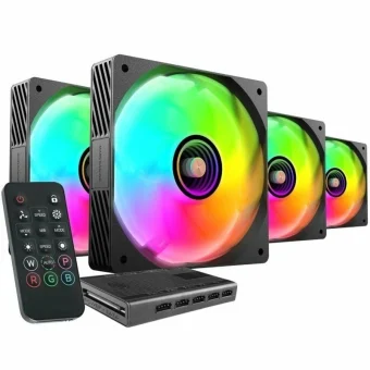 Mars Gaming MFSI4KIT Case Fan 120mm με RGB Φωτισμό TACMARS-MFSI4KIT