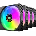 Mars Gaming MFSI4KIT Case Fan 120mm με RGB Φωτισμό TACMARS-MFSI4KIT - Image 3