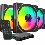 Mars Gaming Case Fan 120mm με ARGB Φωτισμό 3τμχ TACMARS-MF3DPROKIT