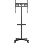 Maclean Energy MC-949 Βάση Τηλεόρασης Δαπέδου έως 55" και 25kg Ασημί - Image 3