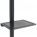 Maclean Energy MC-949 Βάση Τηλεόρασης Δαπέδου έως 55" και 25kg Ασημί - Image 9
