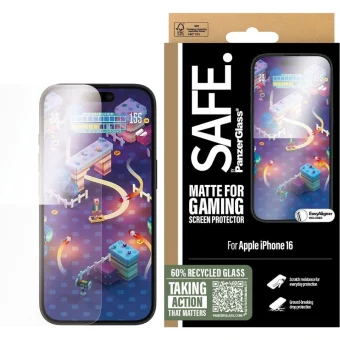 PanzerGlass Screen Protector (iPhone 16) SAFE95886