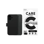 PanzerGlass Feature Tango 2in1 Wallet Magsafe Δερμάτινο Μαύρο (iPhone 16) 1329