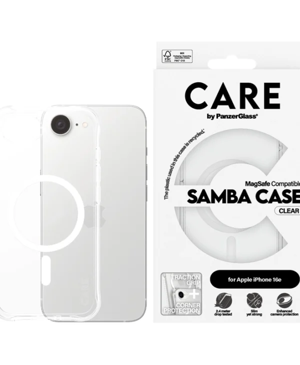 Θηκη Panzerglass Iphone 16e Clear Mag CRRFLCMG29845