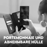 PanzerGlass Care Wallet Δερμάτινο Μαύρο (iPhone 16e) CRRFTWLG29845 - Image 6