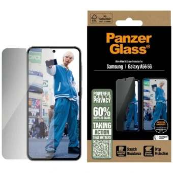 PanzerGlass Privacy Tempered Glass (Samsung Galaxy A56 5G, PanzerGlass) PGRPUWFG38380