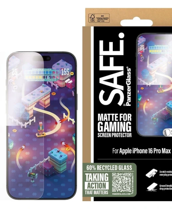 PanzerGlass Screen Protector (iPhone 17 Pro Max / iPhone 16 Pro Max) SAFE95889
