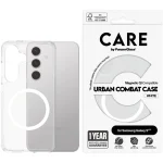 PanzerGlass Flagship Urban Combat White Qi Back Cover Πλαστικό Σετ με Τζαμάκι Λευκό (Galaxy S25) CRRFUWQG38388 - Image 2