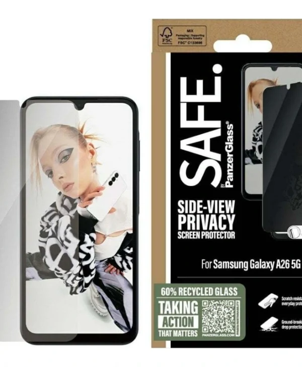 PanzerGlass Privacy Tempered Glass (Samsung Galaxy A26 5G, PanzerGlass) SARPUWFG38541