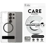 PanzerGlass Feature Black Kickstand & Qi Back Cover Σιλικόνης Διάφανο (Galaxy S25 Ultra) CRRFBKQG38488