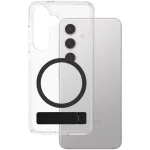 PanzerGlass Feature Black Kickstand & Qi Back Cover Σιλικόνης Μαύρο (Galaxy S25) CRRFBKQG38388