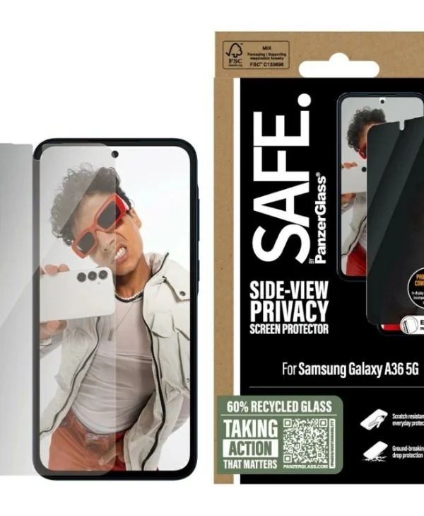 PanzerGlass Privacy Tempered Glass (Samsung Galaxy A36 5G, PanzerGlass) SARPUWFG38083