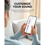 Soundcore by Anker K20i Earbud Bluetooth Handsfree Ακουστικά με Αντοχή στον Ιδρώτα και Θήκη Φόρτισης Λευκά A3994G21 - Image 6