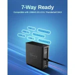 TerraMaster D4 SSD NAS Tower με 4 θέσεις για M.2/SSD - Image 2