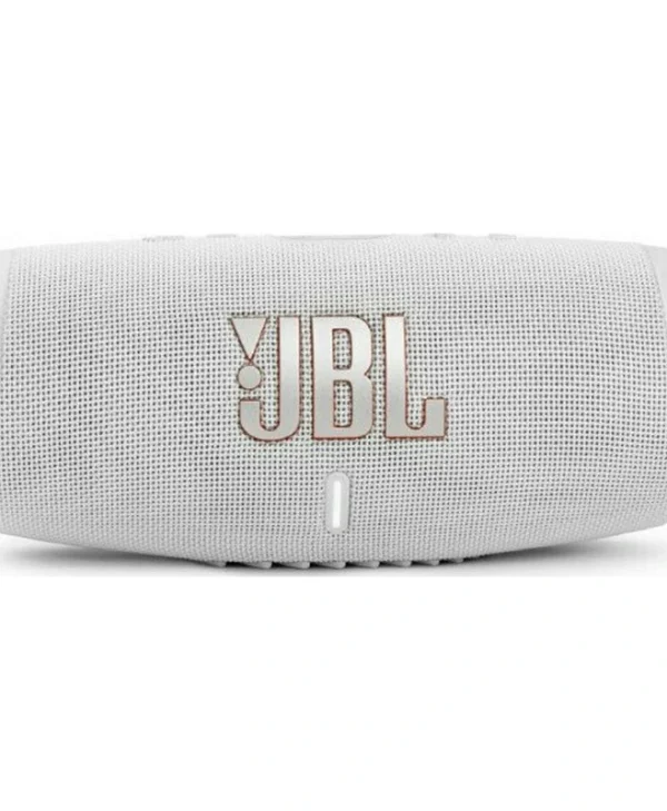 JBL Charge 5 Αδιάβροχο Ηχείο Bluetooth 40W με Διάρκεια Μπαταρίας έως 20 ώρες Λευκό JBLCHARGE5WHT