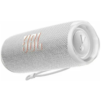 JBL Flip 6 Αδιάβροχο Ηχείο Bluetooth 30W με Διάρκεια Μπαταρίας έως 12 ώρες White JBLFLIP6WHT