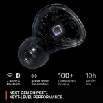 SteelSeries Arctis GameBuds Ασύρματο In Ear Gaming Headset με σύνδεση Bluetooth 61680 - Image 6