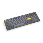 Endorfy Ασύρματο Gaming Μηχανικό Πληκτρολόγιο με Gateron Yellow διακόπτες και RGB φωτισμό (Αγγλικό US) Γκρι EY5A124 - Image 8