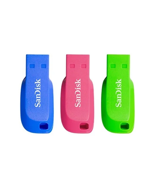 Sandisk Cruzer Blade 32GB USB 2.0 Stick Πολύχρωμο SDCZ50C-032G-B46T