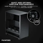 Phanteks XT Silent Midi Tower Κουτί Υπολογιστή Μαύρο PH-XT523PSC_BK01 - Image 4