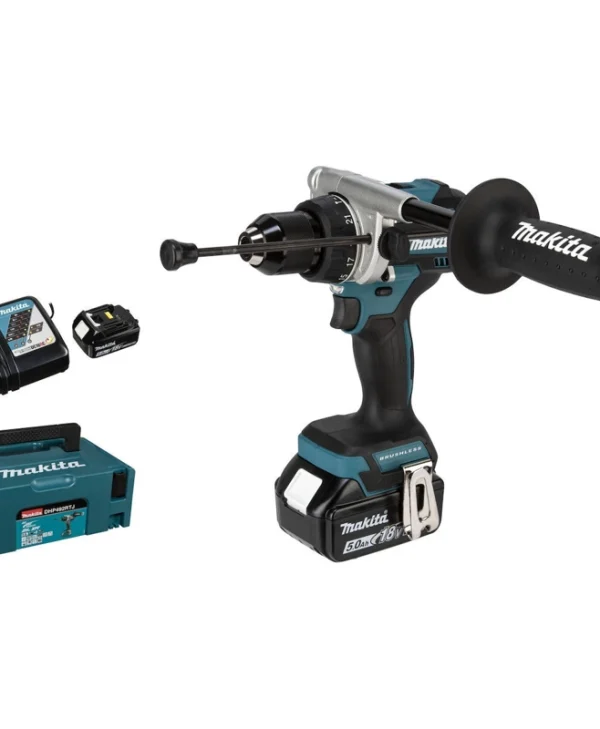 Makita Δραπανοκατσάβιδο Μπαταρίας 18V DHP492RTJ