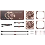 Noctua NF-A12x25 G2 PWM Sx2-PP Case Fan 120mm με Σύνδεση 4-Pin Καφέ - Image 2