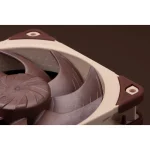 Noctua NF-A12x25 G2 PWM Sx2-PP Case Fan 120mm με Σύνδεση 4-Pin Καφέ - Image 3