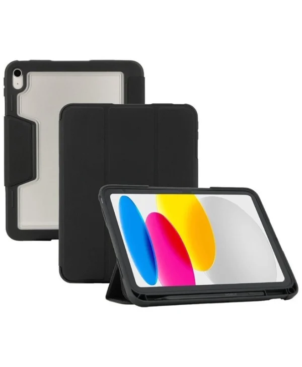 Mobilis Flip Cover Ανθεκτική με Πληκτρολόγιο Μαύρη (iPad 11'' 2025, iPad 10.9) 062006