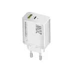 Esperanza Φορτιστής Χωρίς Καλώδιο με Θύρα USB-A και Θύρα USB-C 20W Power Delivery / Quick Charge 3.0 Λευκός (EZC105W) - Image 2