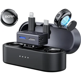 Boya BOYALINK 3 Type-C Μικρόφωνο Πέτου, Clip On BOYALINK 3-01