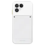 Fairphone Coque Originale Pour Fairphone 6 En Silicone Semi Rigide Contours Renforé White F6CASE-1WH-WW1