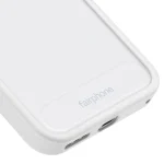 Fairphone Coque Originale Pour Fairphone 6 En Silicone Semi Rigide Contours Renforé White F6CASE-1WH-WW1 - Image 2
