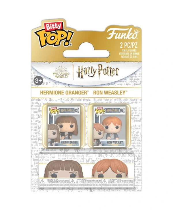 Funko Bitty Pop! Movies: Harry Potter - Hermione Granger & Ron Weasley 2τμχ 88917