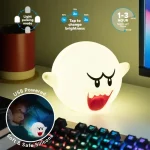 Paladone Squishyglo Super Mario Boo Silicone Light Rechargeable Pp13137nn PP13137NN - Image 4