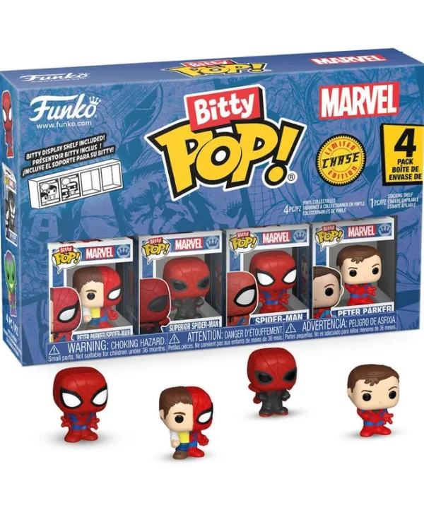 Funko Bitty Pop! Marvel: Spider-Man - Peter Parker Chase 85704